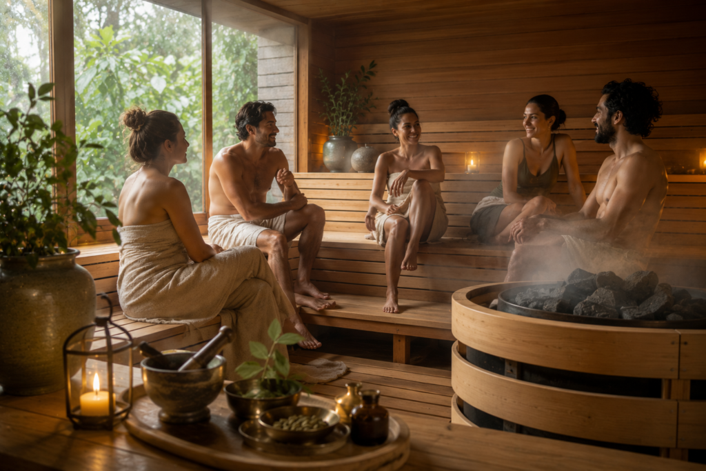 Heat as Ally: Exploring Contemporary Sauna Practices Through the Wisdom of Ayurvedic Dinacharya