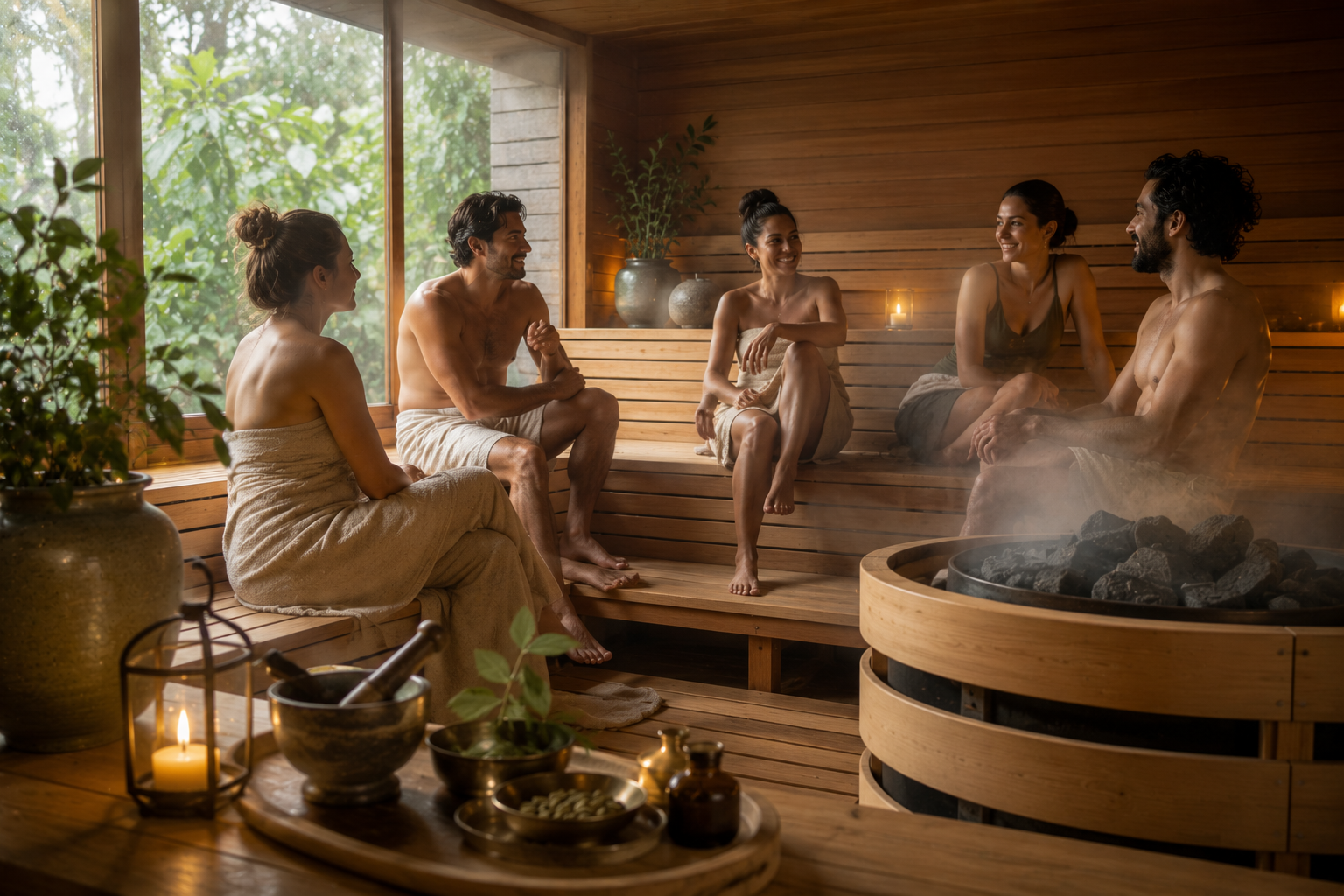 Heat as Ally: Exploring Contemporary Sauna Practices Through the Wisdom of Ayurvedic Dinacharya