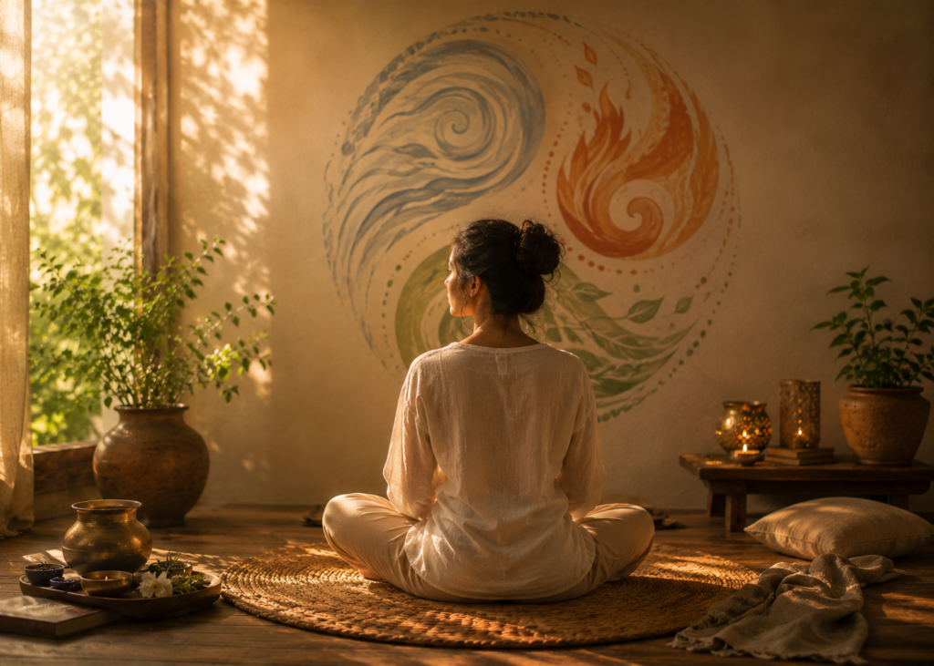 The Eternal Dance of the Doshas – Understanding Vata, Pitta, and Kapha