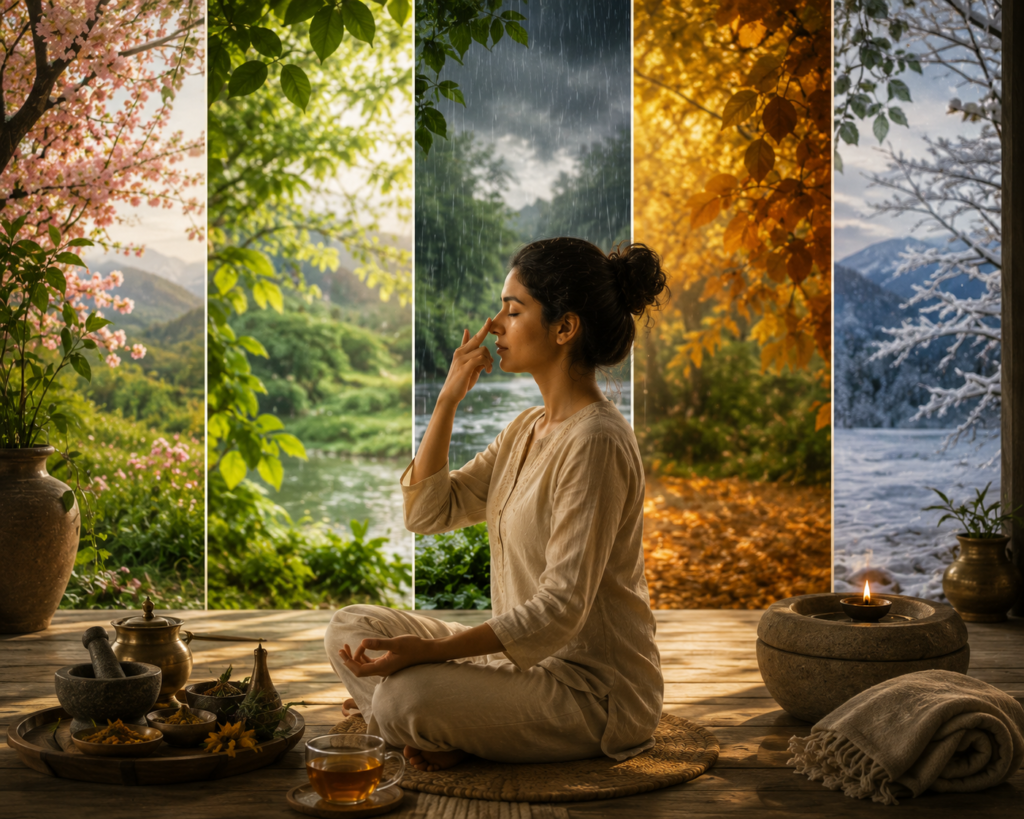 Breath Aligned with the Seasons: Ayurvedic Insights for Ritu Charya